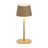 3 in 1 LED-Akku-Tischleuchte, beige
