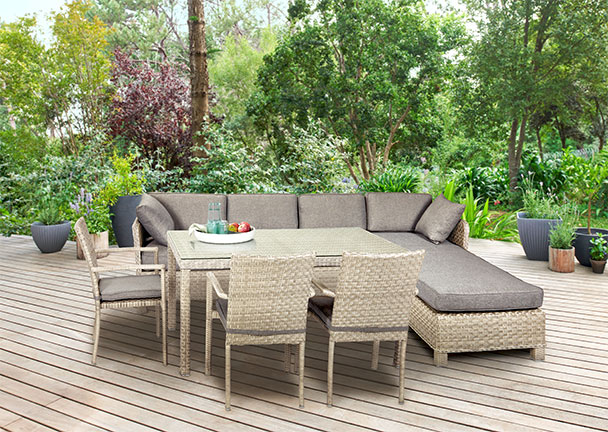 Polyrattan-Gartenmöbel-Set Polyrattan-Gartenmöbel-Set