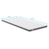 Matratzen-Topper Luxe mit Gel-Active-Schaum, 90 x 200 cm