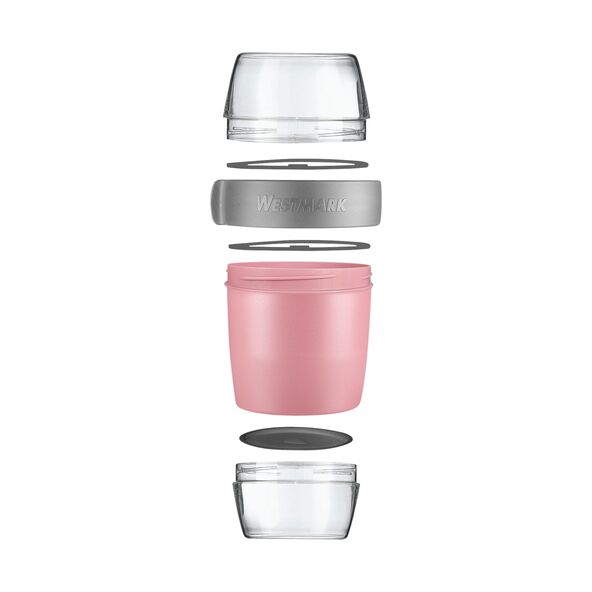 Lunchpot-/ Pocketbox-Set, rosa