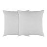Outdoor Lounge-Kissen, 2er Set, uni grau