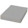 Jersey Spannbetttuch, 180-200 x 200 cm, grau