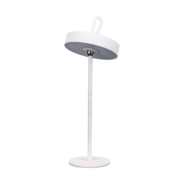 LED-Akku-Tischlampe ELLA, weiß