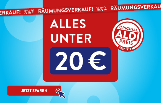 Alles unter 20€ auf rotem Kasten