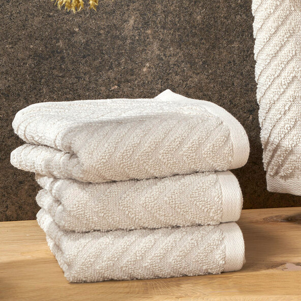 Gästehandtuch Supersoft, 8er Set, beige
