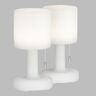 LED-Akku-Tischleuchte Termoli, 2er Set