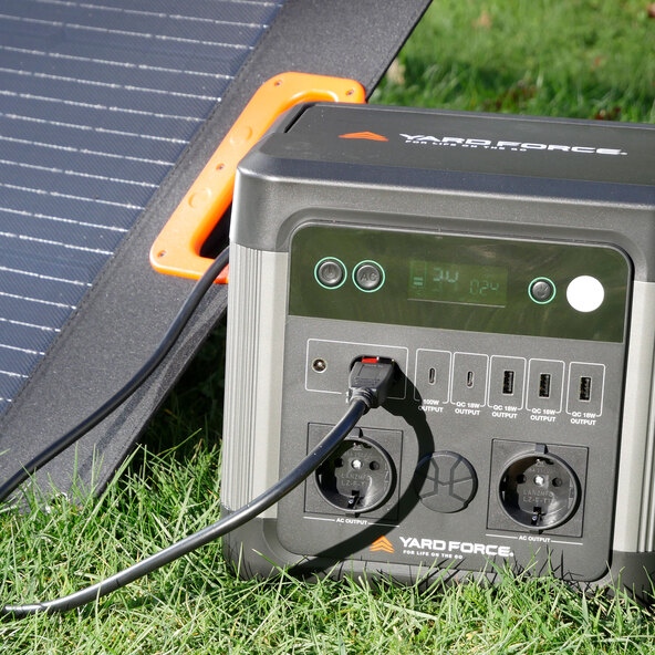 Powerstation LX PS1200 + Solar Panel LX SPP20
