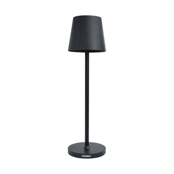 LED-Akku-Tischlampe Dinner Light classic, schwarz