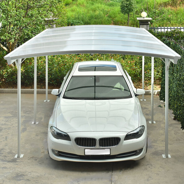 Carport Falo, weiß