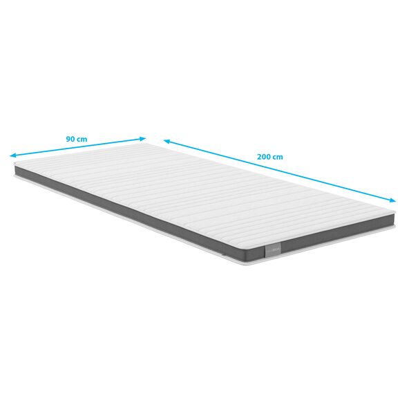 Matratzen-Topper Luxe mit Gel-Active-Schaum, 90 x 200 cm