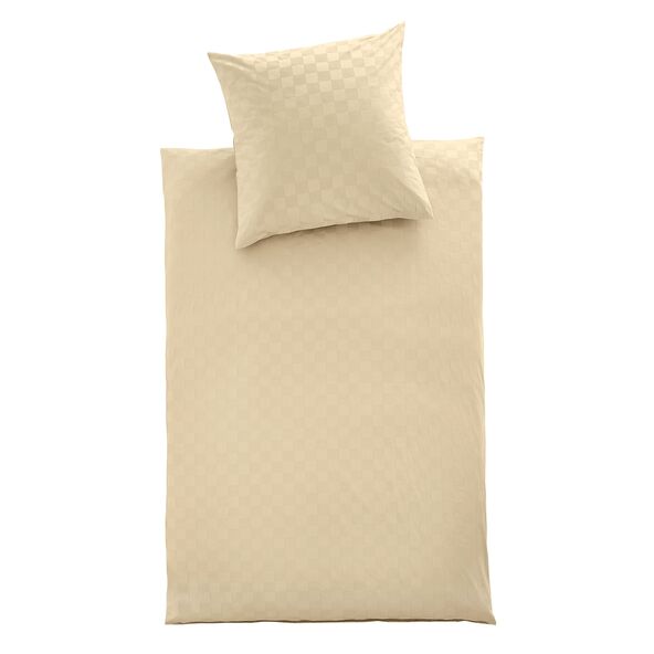 Bettwäsche Damast Luxus Urlaub, beige