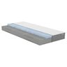 Matratze Ergo Kaltschaum mit integriertem Topper H3, 90 x 200 cm