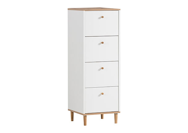 Kommode Emma, schmal mit 4 Schubkästen
