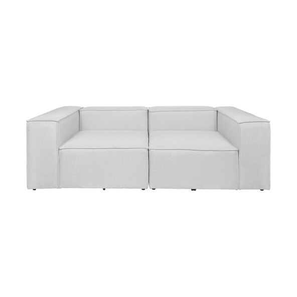 Modulares Sofa Verona S, hellgrau
