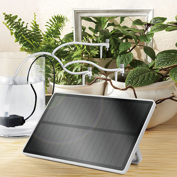 Solar-Bewässerungs-Set LX SR01-EU mit Timer