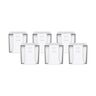 Duftkerze ESSENTIALS pure white, 6er Set
