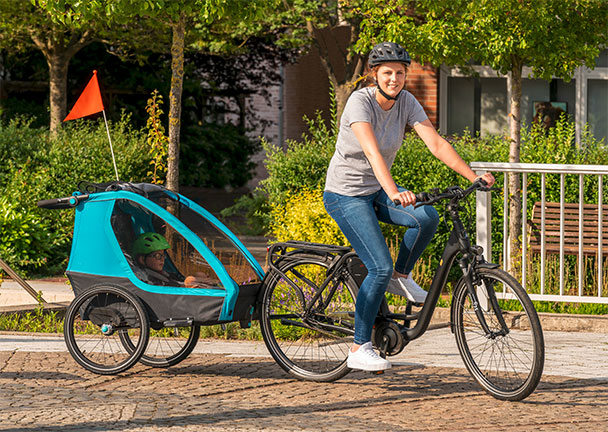 Kinder-Fahrradanhänger Kinder-Fahrradanhänger