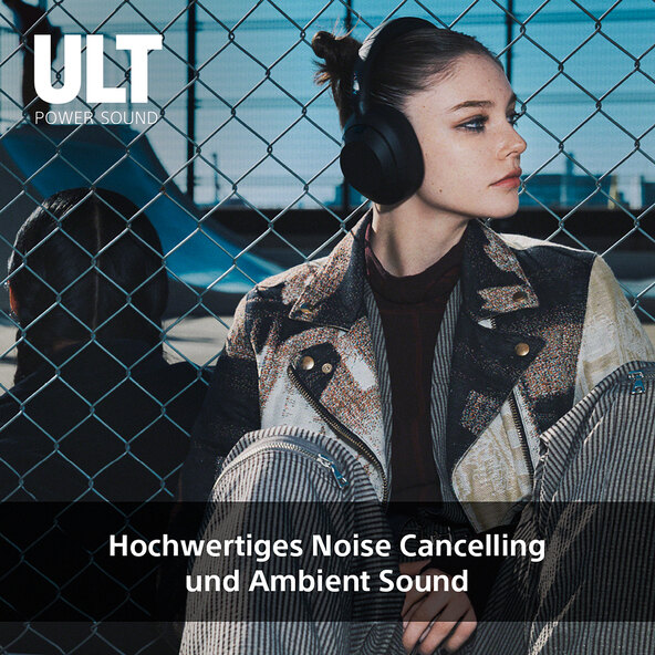 Kabelloser BT Kopfhörer WH-ULT900NB, schwarz