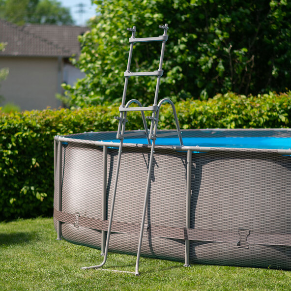 Elite Frame Pool, Rattan-Style, Ø 457 cm