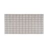 Frottierserie Square Duschtuch, hellgrau, 2er Set