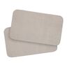 Badteppich Berlin in Cord Optik, 2er Set, 50 x 70 cm, taupe