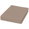Jersey Spannbetttuch, 180-200 x 200 cm, beige