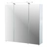 Bad-Spiegelschrank Dorina, 70 cm