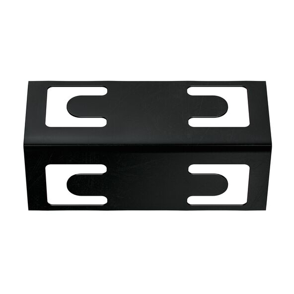 Schwerlast-Eckregal Premium, 6 Böden, schwarz