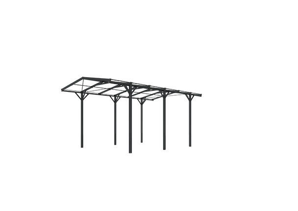 Carport aus Aluminium