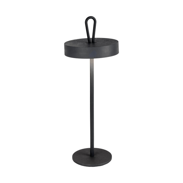 LED-Akku-Tischlampe ELLA, schwarz