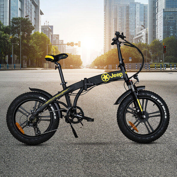 Falt E-Bike Fold FAT FR 7020 20", schwarz