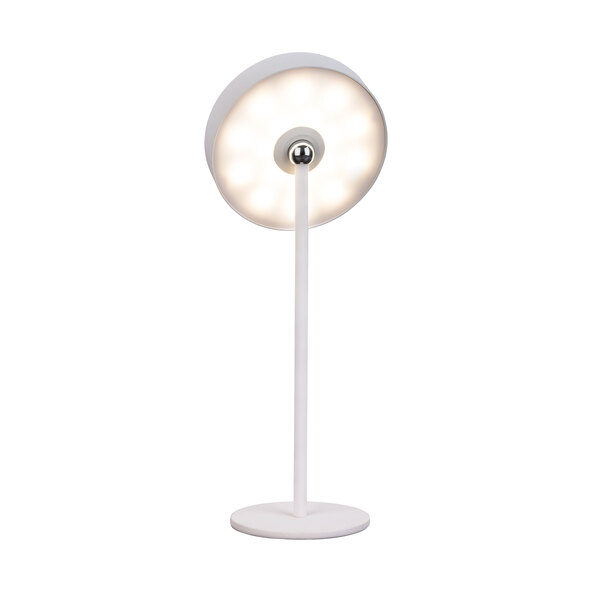 LED-Akku-Tischlampe ELLA, weiß