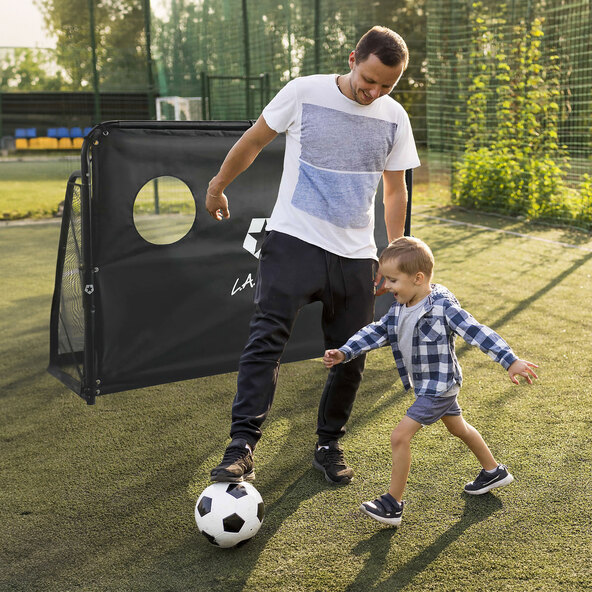 Fußballtor Champion mit Torwand