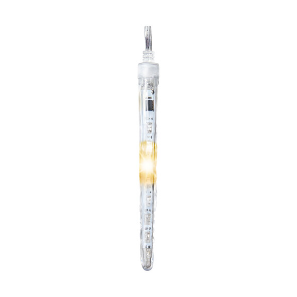 Eiszapfenlichterkette, 80 LED, warmweiß