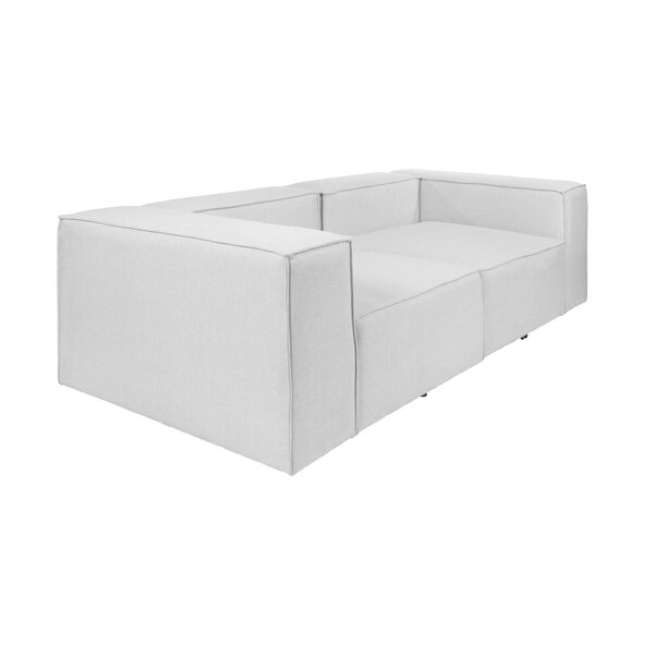 Modulares Sofa Verona S, hellgrau