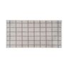 Frottierserie Square Handtuch, hellgrau, 2 x 2er Set