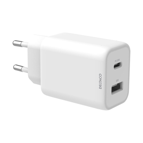 Deltaco Dual-Ladenetzteil, USB-A und USB-C PD | ALDI ONLINESHOP