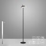 LED-Akku-Stehlampe Moda mit magnetischem Kopf, schwarz