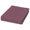 Jersey-Spannbetttuch 140–160 x 200 cm, bordeaux