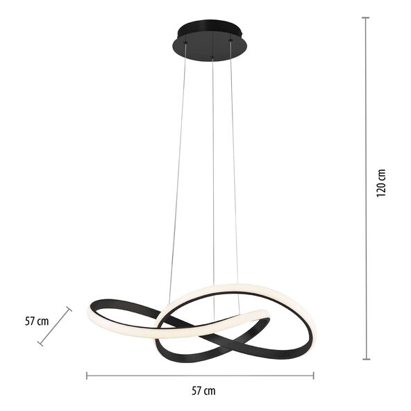 LED-Pendelleuchte Nero