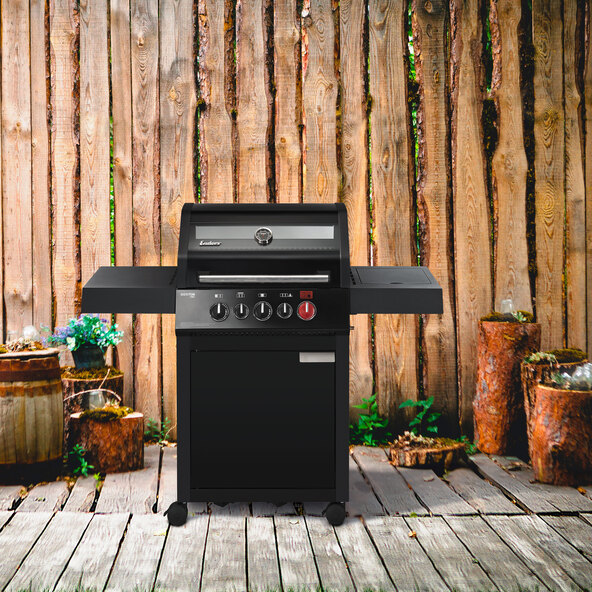 Gasgrill Boston Black Pro 3 SIKR Turbo