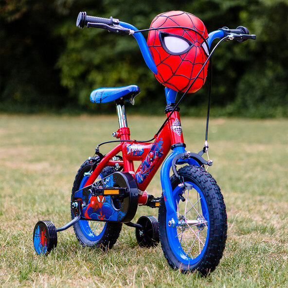 Kinder-Fahrrad Spider-Man 12 Zoll, rot