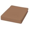 Jersey Spannbetttuch, 90-100 x 200 cm, schlamm