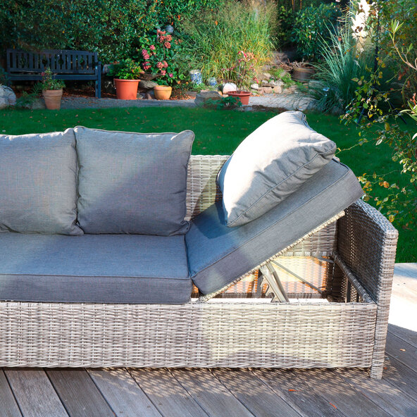 Rattan Lounge-Set Bahia