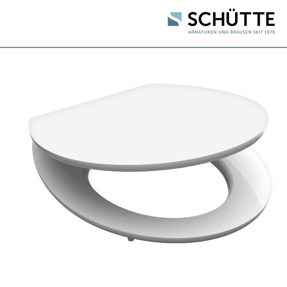 WC-Sitz mit Absenkautomatik, weiß