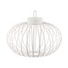 LED-Akku-Tisch- und Bodenleuchte Korga, weiß, ⌀ 46 cm