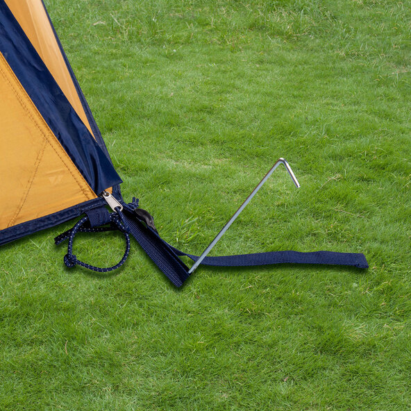 2 Personen Trekking-Tunnelzelt Black Sky
