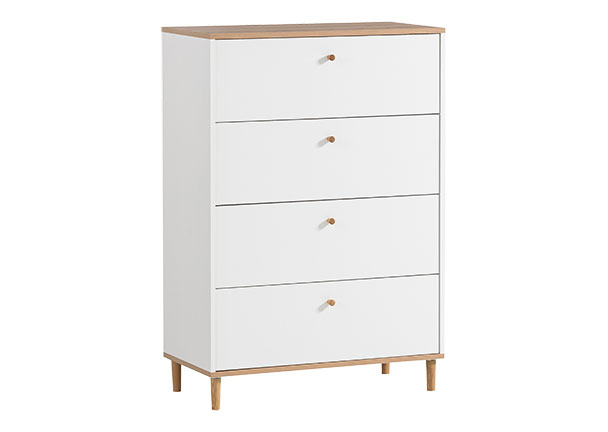 Kommode Emma, breit, 4 Schubkästen