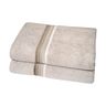 Badetuch, 2er Set, beige