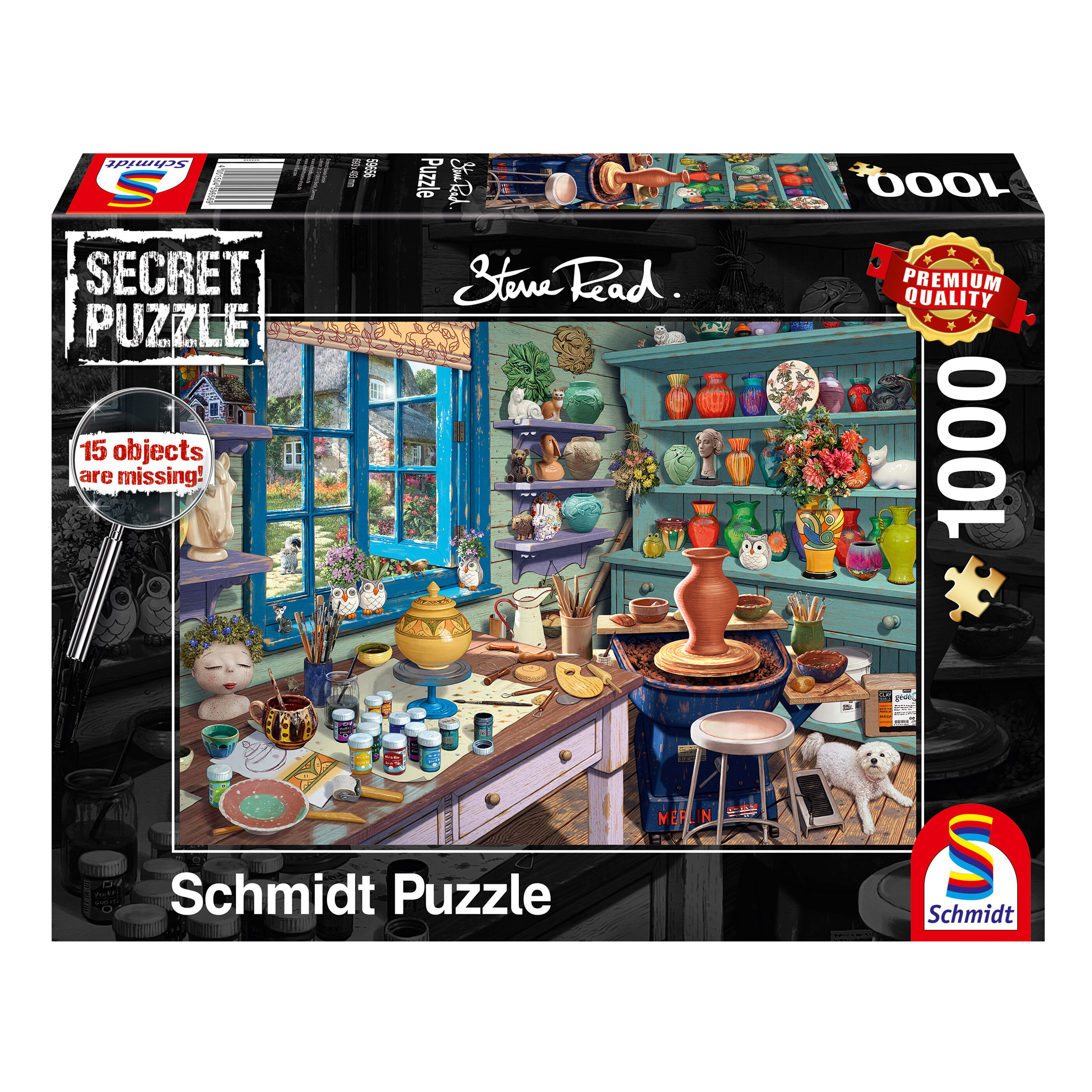 SCHMIDTSPIELE Secret Puzzles 1000 Teile ALDI